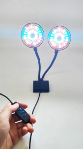 SG READY STOCK l 3 MODE +DUAL USB Aquarium LED Light Fish Tank ClipAdjustable Brightness Dimmable 360°