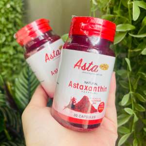 แอสต้าแซนทีน 25mg ชนิดซอฟเจล สูตรเข้มข้น 2 กระปุก (ล็อตใหม่ไม่มีกล่อง)