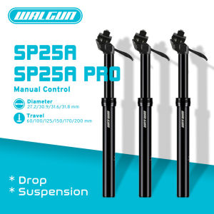 SP25A Pro Seat Post Dropper for Mtb 27.2/30.9/31.6mm Hydraulic Adjustable Telescopic Seatpost with Shock Absorber Bike Seat Tube