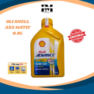 Oli Shell Advance 4T AX5 Scooter 0.8L 20W-40