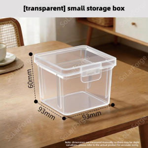 BAOLIAN Transparent Plastic Toolbox with Detachable Divider/independent Small Box Screws/small Parts Storage Box Toolbox