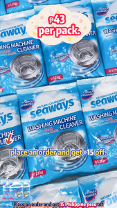 Seaways Bathroom Cleaner and Washing Machine Cleaner Set