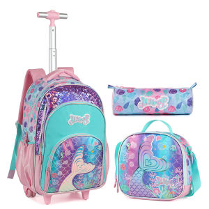 bao he | Lightweight Rolling Dual-use Schoolbag