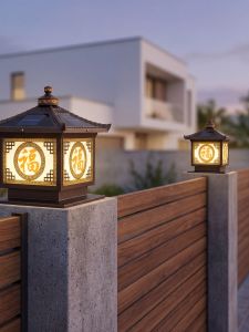VINCAN | Solar Rechargeable Strong Light New Model Pillar Lamp