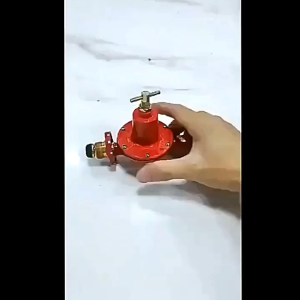 High Pressure LPG Regulator Model: ic-350 AL Gas High Pressure LPG Regulator with Pressure Gauges and Brass Connector LPG Gas MGAS for Household Commercial Use