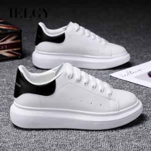 IELGY sports shoes mens all-match breathable sponge cake thick bottom inner height increase couple models