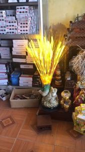 Đèn Led Bông Lúa Set 10 15 bông Trang Trí Bông lúa Vàng Trang Trí Ban Thờ Phòng Khách