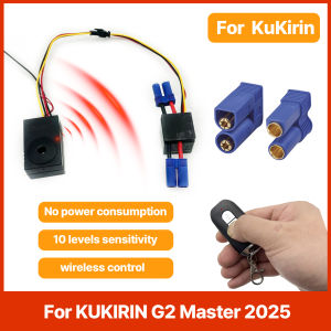 Hidden EC5 Anti-Theft Alarm for KUKIRIN G2 Master 2025 Electric Scooter Invisible Built-in Security 100dB Loud 29-68V