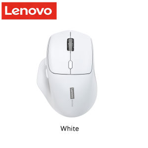 Lenovo | Lenovo Wireless Mouse Ergonomic Design 2.4G Dual-Mode Connection Large-Capacity Battery Comfortable For Gaming And Office Use