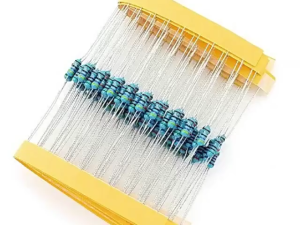 30 Values 1% Metal Film Resistor Kit - 600pcs 1/4W Precision Resistors for Electronics DIY