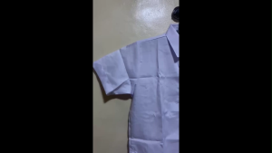 POLO WHITE 3 BUTTONS W POCKET AND SLIT (KATRINA)