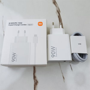 Xiaomi 90W EU Fast Charger Turbo Charge 6A Type C Cable For Mi 15 14 13 Ultra Pro POCO X7 X6 F7 F6 Pro Redmi K70E K80 Ultra