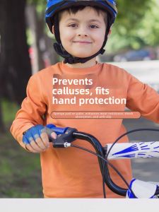 WRELS | Childrens Half-Finger Sports Gloves Breathable Anti-Slip