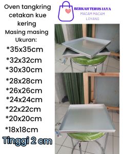LOYANG OVEN/LOYANG KUE KERING LOYANG NASTAR LOYANG KUKER MURAH berbagai macam jenis ukuran  BAHAN GALVALUM/GALVANIS TERMURAH TERLENGKAP DAN BERKUALITAS TINGGI
