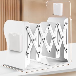 Thickened Metal Desktop Bookend Stand Office Document Organizer Rack Student Supplies File Folder Rack Classification File Bar