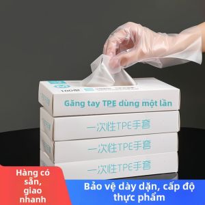 NIFENG | Disposable Food Grade TPE Children Gloves for Catering and Beauty Single Wrapped
