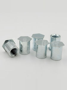 BSO Hexagonal Metal Rivet Nuts Press Rivet Screws Blind Hole Screws Steel Carbon Fastener Hardware Tools Chinese Manufacturer