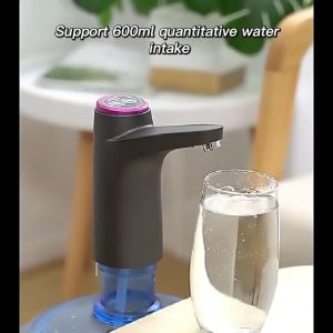 BKYOLO Universal Electric Bottle Water Dispenser USB Rechargeable Pump Electric Water Pump Automatic Bottle Water Dispenser
