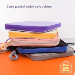Hanami Pastel Tablet 11 13 15 16 Inch Tas Laptop iPad Sleeve / Handstrap Tas Kantong Pelindung Sarung Cover HP Tablet 10.9 12 13.3 14 16 Sarung Pouch Cover Komputer Leptop Multifungsi / Macbook Air 13in Kulit Leather Case Sleeve Mac Book
