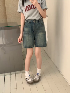 LADIES SHORT 2025 FASHION DENIM SHORTS PLUS SIZE LADIES KOREAN STYLE #74