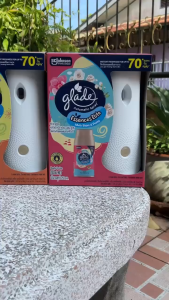 ใหม่ เกลด ออโตเมติก สเปรย์ พร้อม รีฟิว กลิ่นใหม่ พรีเมี่ยม หอมยาวนาน 70 วัน 3in1 เครืองและน้ำหอม