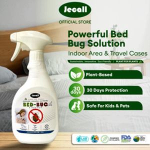 Jecall-Bio Bed Bug Fighter Spray 500ml | Semburan Halau Pepijat & Hama Habuk | Ubat Pepijat | Natural Dust Mite Killer | 除螨喷雾