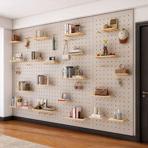 ZUNYU | Hole Plate Design Wooden Storage Shelf