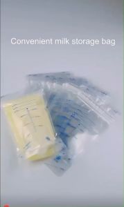Cotton crown milk storage bag 30 pieces 250ml breast milk storage fresh breast milk storage bag freezer bag storage bag milk storage bag