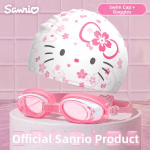 Sanrio | Waterproof Ears Protection Comfortable Silicone Swimming Cap for Kids