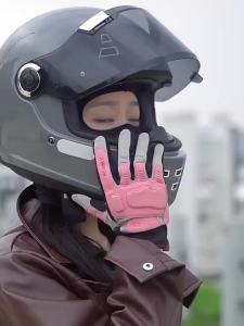 SUOMY Summer Breathable Full Finger Racing Motorcycle Gloves Men Women High Quality Size XXL Black Wearable Moto Bike Gloves