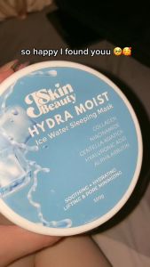 Sleeping Mask Moisturizing Cream For Face Whitening Cream For Face Mask Skin Care Hydra Ice Cube Soap Moisturizer for Face Whitening Soap by Jskin Beauty Hydra Moist Ice