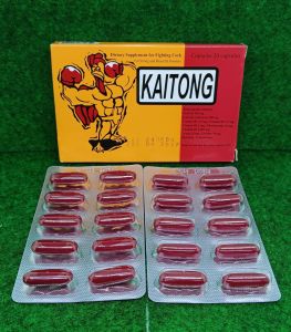 Kaitong Suplement Ayam Pembentuk Otot Dan Penambah Stamina Doping Ayam Siap Laga Vitamin Ayam Merah Merona Jamu Ayam Agresif