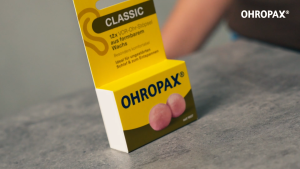 ปลั๊กอุดหู EAR PLUG ohropax classic 6 pairs ที่อุดหูแบบสําลี สีชมพู ที่อุดหูตอนนอน ของแท้จากเยอรมนี
