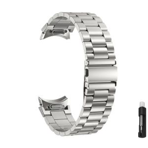 Titanium Stainless Steel Strap for Samsung Galaxy Watch 7 40/44mm 6Classic 47mm  Band for Galaxy Watch 7 6 5 4 No Gaps Wristband
