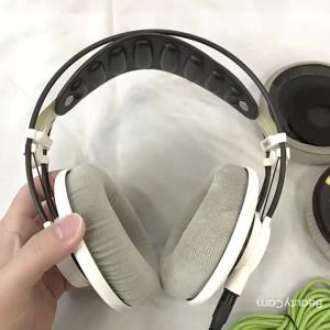 Replacement Earpads for K601 K701 K702 Q701 702 K612 K712 Flannel Thick Memory Foam Comfortable Breathable Noise Reduction