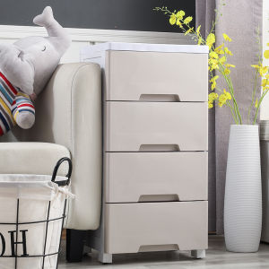 พื้นที่แคบพลาสติกลิ้นชักสไตล์ตู้ห้องนั่งเล่นห้องนอนตู้เสื้อผ้าห้องนั่งเล่นเฟอร์นิเจอร์ Storage Solution