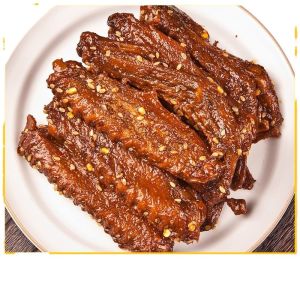 Spicy Charcoal Grilled Duck Wings Hunan Specialty Snacks for Watching TV Unique Flavor Duck Meat Wings mid Section 70g Bag