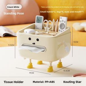 CHUMX | Luxury Multifunctional Remote Control Storage Tissue Box