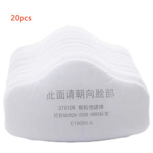 Silicone Dustproof Half Mask Respirator With Goggles Filter cotton Suitable For Spray Paint Carpentry Grinding House Decoration