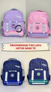 TAS RANSEL ANAK LAKI-LAKI TAS ANAK TK SD TAS SEKOLAH ANAK PEREMPUAN 14INCH BAHAN CANVAS TOMBOL LED