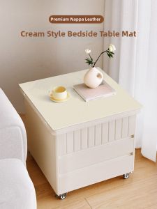 JIELEFAN | Luxurious Dustproof Bedside Table Cover Pair