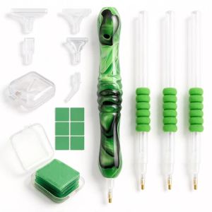 6 Cái/bộ Bộ Dụng Cụ Vẽ Tranh Kim Cương Với Nhiều Hình Dạng Đầu Thay Thế Điểm Khoan Bút DIY Dotz Phụ Kiện Cho Nghệ Thuật Khảm Trang Trí
