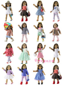 อ่อนโยน อเมริกัน เด็กผู้หญิง ชุดเสื้อผ้าตุ๊กตา 18 นิ้ว เด็กผู้หญิง รองเท้าชุดหลายรูปแบบคุณภาพระดับพรีเมียมตุ๊กตาอุปกรณ์เสริมสําหรับเด็ก