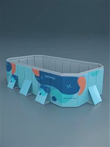Non Inflatable No Airpump Required Swimming Pool For Family Foldable Swimming Pool For Kids