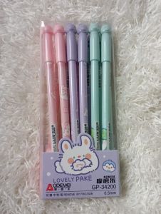 RY - 1 pcs pulpen odemei gel tinta bisa di hapus bolpoin gel bisa di hapus lucu / bolpoint lucu motif cute cowok cewek