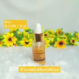 SERUM GOLD HANASUI BPOM DARI JAYA MANDIRI Utk Mencerahkan Kulit (BPOM)