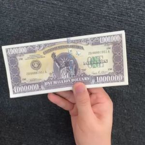 Combo 50 Tờ Tiền Triệu Đô Siêu Cấp Mỹ  Có Bảo An Siêu Đẹp- Thích Hợp Lì Xì Tết Sưu Tầm Qùa Tăng