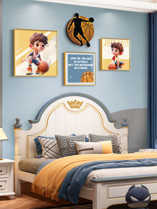 YUANLAISHIWOJIA | Creative Motivational Cartoon Modern Minimalist Boys Room Decorative Painting