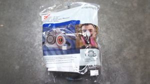 3M หน้ากากกันสารเคมี รุ่น 6200 ขนาดกลาง หน้ากาก3M6200 หน้ากาก6200 พร้อม ตลับกรอง 6001 ฟิลเตอร์5N11 ฝาครอบ501 หน้ากาก3Mพ่นยา หน้ากาก3Mพ่นสี หน้ากากฝุ่น