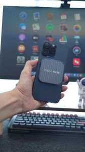 ACASIS M.2 2230 กล่องใส่ SSD NVMe พร้อม Magsafe สำหรับ iPhone 17/16/15 Pro Max ProRes USB C 3.2 Gen2 Type-C 10Gbps เคส SSD ภายนอกอะลูมิเนียมสำหรับ MacBook iPad Pro iPhone Android (ไม่มี SSD)